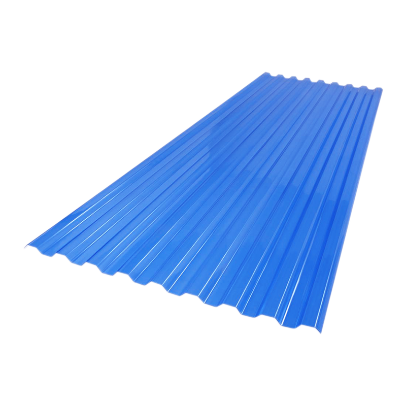 Поликарбонат профилированный Борекс 1,3 мм 2000x1050 трапеция 70x13 Синий