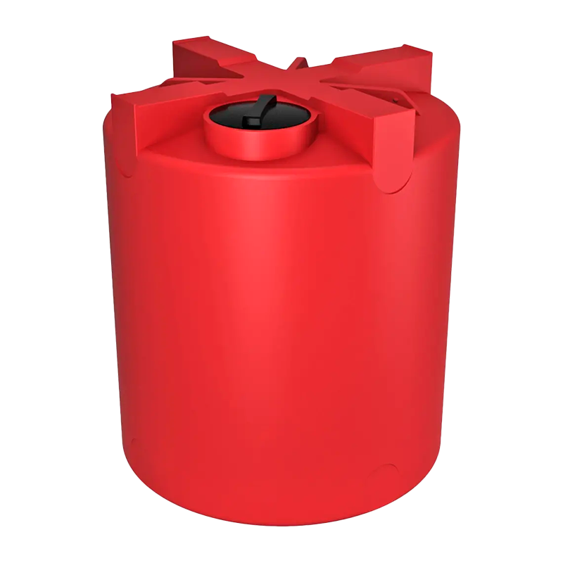 Емкость T 5000 КАС усиленная с крышкой с дыхательным клапаном цвет Красный