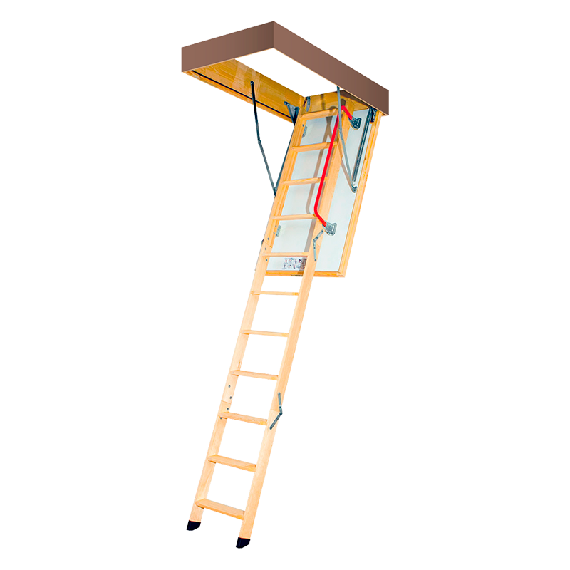 Лестница чердачная Fakro LTK THERMO 60x120x280 с поручнем