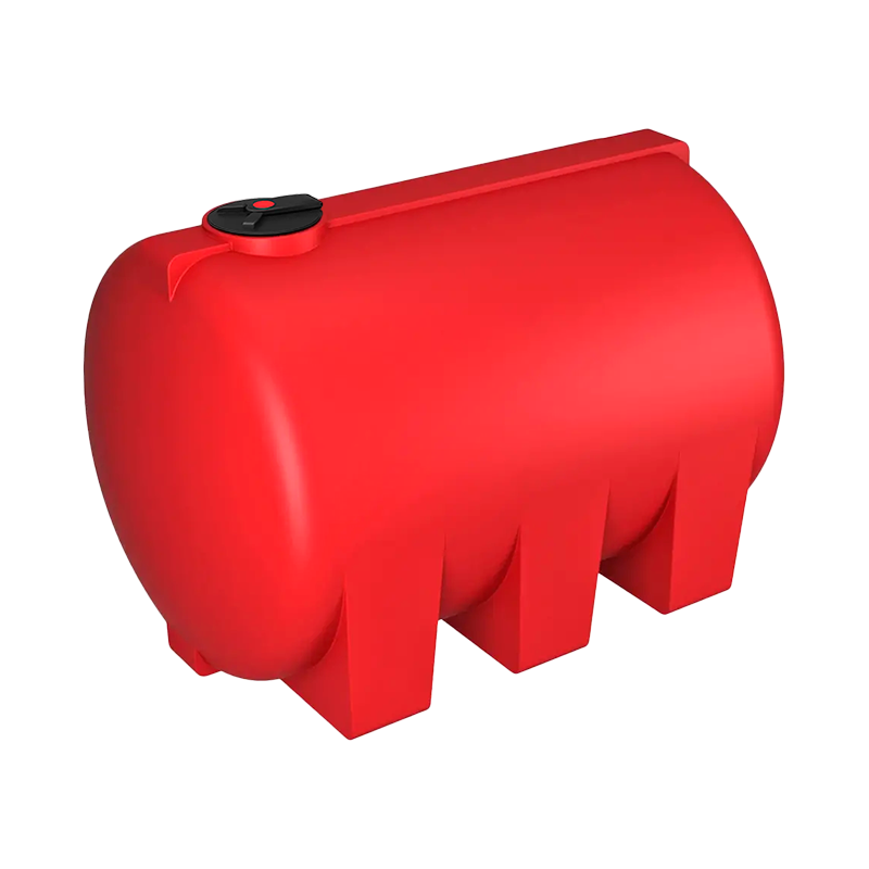 Емкость H 8000 КАС с откидной крышкой с дыхательным клапаном цвет Красный
