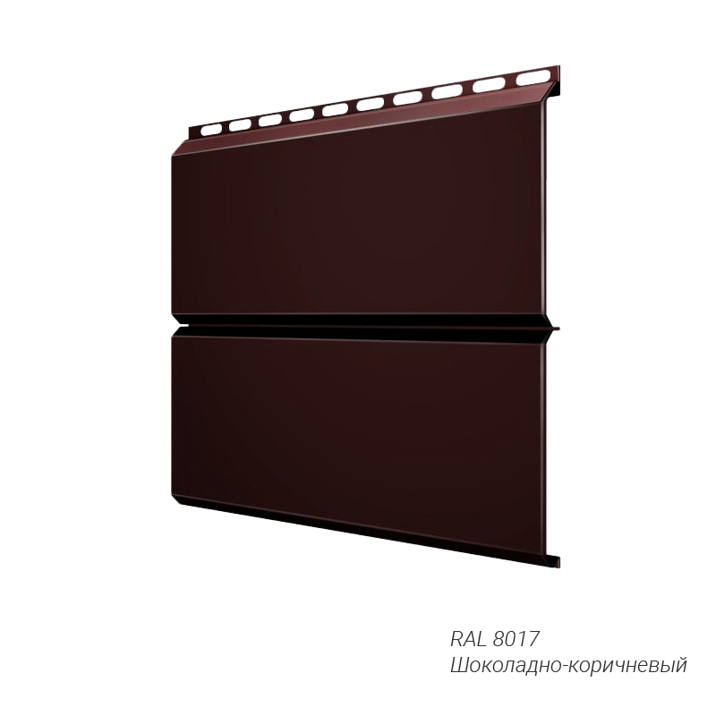 Сайдинг ЭкоБрус Grand Line 0,5 мм покрытие Satin® заказной цвет