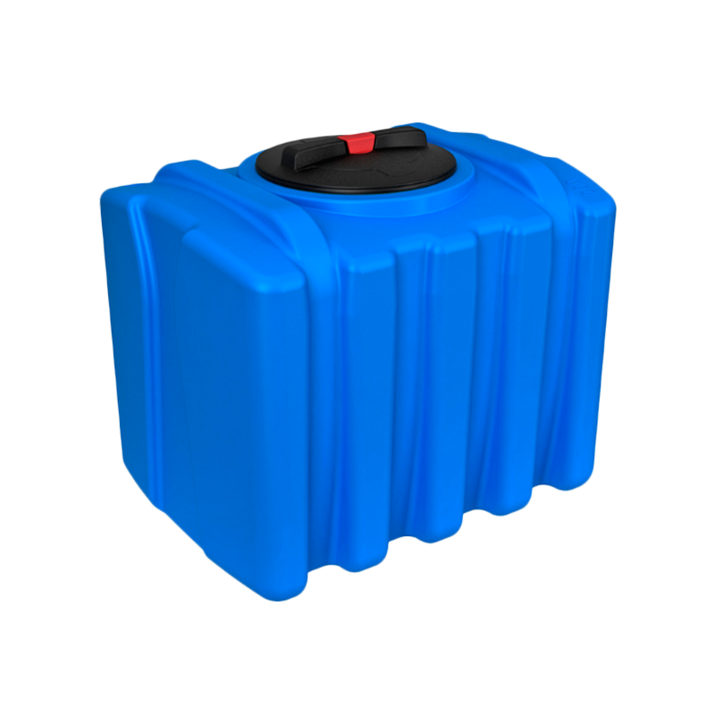 Емкость ЭВП 200 с крышкой с дыхательным клапаном цвет Синий