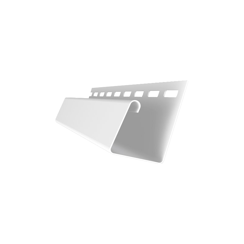 J-профиль для фасадной панели Я-Фасад Белый 3000 мм
