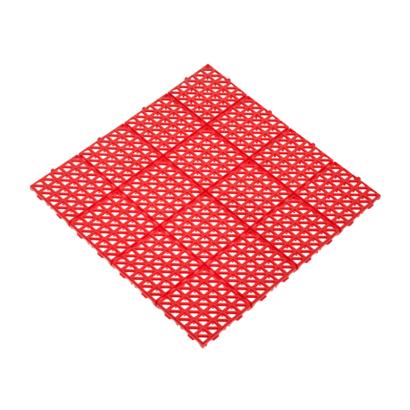 Решетка газонная универсальная 333x333 мм Альта-Профиль Красный